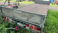 Ifor Williams LM166 twin axle flat bed trailer - 6
