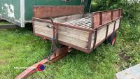 Hillam 10 x 6 tipping trailer - 2