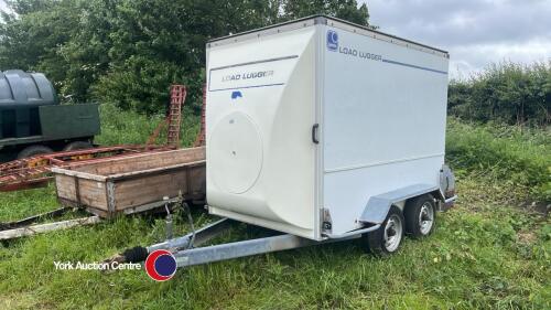 Ifor Williams tandem axle plant trailer with sides
