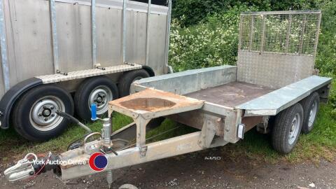 Ifor Williams plant trailer 8ft x 4ft