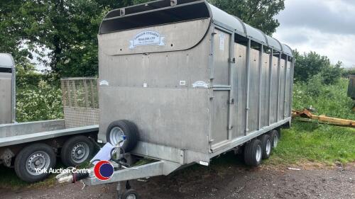 Graham Edwards DM14T 14ft x 6ft6in trailer, 2015