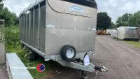 Graham Edwards DM14T 14ft x 6ft6in trailer, 2015 - 2