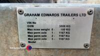 Graham Edwards GET14WTRI 14ft x 6ft3in trailer, 2014 - 3