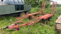 Twin Axle Beavertail Car Trailer - 2