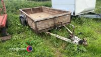 10ft flat car trailer - 2