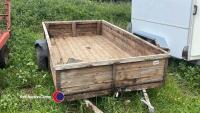 10ft flat car trailer - 3