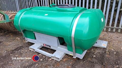 Trailer engineering 2200L skid mounted water bowser