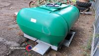 Trailer engineering 2200L skid mounted water bowser - 2