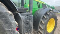 John Deere 7230R tractor, Autopowr gearbox, PUH, electric spools, 7029 hours, YJ62 KFP, key in office - 5