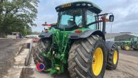 John Deere 7230R tractor, Autopowr gearbox, PUH, electric spools, 7029 hours, YJ62 KFP, key in office - 9