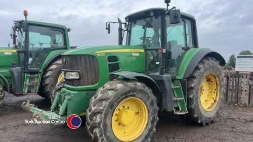 John Deere 6930 tractor, 5375hrs, YJ09JBU. From Exors R A Watson dec'd, key in office