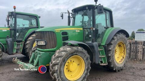John Deere 6930 tractor, 5375hrs, YJ09JBU. From Exors R A Watson dec'd, key in office
