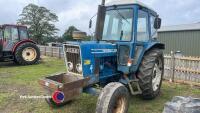 Ford 7600 2wd tractor, runs well, key in office - 2