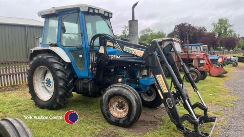 Ford 6410 2wd tractor c/w Stoll loader, loader has done very little work, for sale due to bereavement