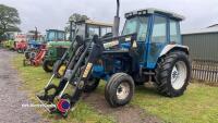 Ford 6410 2wd tractor c/w Stoll loader, loader has done very little work, for sale due to bereavement - 2
