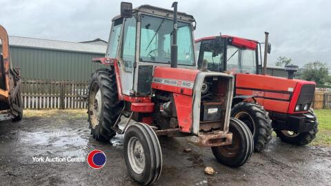 Massey Ferguson 690 2wd tractor, key in office