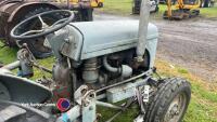 Grey Ferguson tractor. Approx. 1952. Working livery, 3 point linkage / rear hyd. need some attention / adjustment. 4 good tyres, spare stabiliser bars and 'T-bar included. - 5