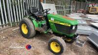 John Deere 4100 Compact tractor