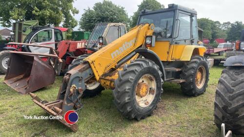 Matbro TR250 telehandler, recently re-conditioned engine