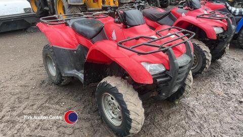 2007 Honda TRX420FE7U 4X4 ATV/quadbike, full working order, good tyres, not road registered