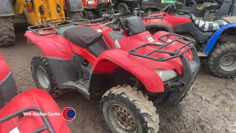 2011 Honda TRX420FEB ED 4X4 ATV/quadbike, gwo, good tyres, road registered, YJ11 RVS, 2,068 hrs on clock