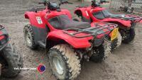 2011 Honda TRX420FEB ED 4X4 ATV/quadbike, gwo, good tyres, road registered, YJ11 RVS, 2,068 hrs on clock, key in office - 3