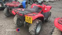 2011 Honda TRX420FEB ED 4X4 ATV/quadbike, gwo, good tyres, road registered, YJ11 RVS, 2,068 hrs on clock, key in office - 4