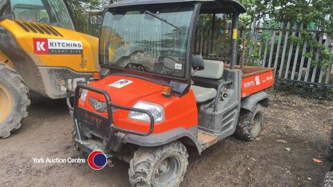 Kubota RTV 900 4 x 4 UTV, 5284 hours, PO11HFT, log book and key in office