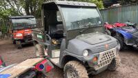 Ausa Utility Vehicle, 4x4, M50D, 2013, 1000 hours, diesel, canopy cab, Road Registered, WA13EKL, key in office - 2