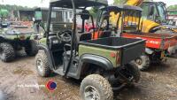 Xinyang XY300 UTV 4X2, electric tipping bed, tow bar and working winch. 300cc petrol, running and working. 2011 model, key in office - 3