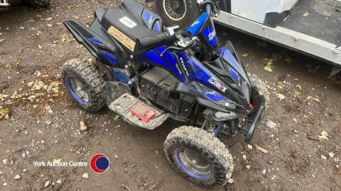 Childs electric quad bike, full runner, key in the office
