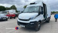 Iveco 7T fridge van with meat rails, standby fridge, euro 6 engine mot till August. 95000 miles NU67ODE - HPI clear - 1 keeper from new - V5 in office - 2