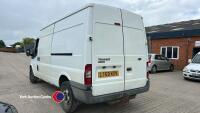 2009 Ford transit 100 T350L - LT59 KZV - 2.4 diesel - hpi clear - 4 former keepers - MOT 1.10.25 - 188107 mileage - V5 in office - 4