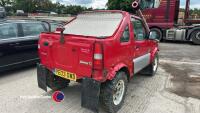2003 Suzuki Jimny - YE03 OWD - spares or repairs - petrol - 6 former keepers - MOT expired- sold as seen - 4