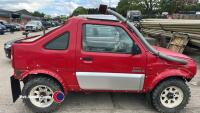 2003 Suzuki Jimny - YE03 OWD - spares or repairs - petrol - 6 former keepers - MOT expired- sold as seen - 13