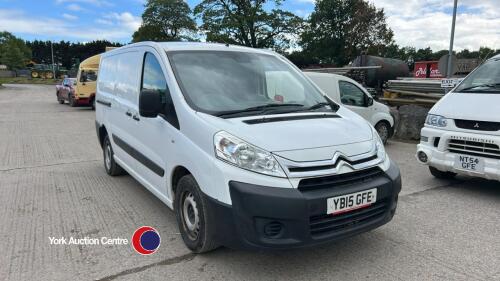 2015 Citroen Dispatch Enterprise 2000cc YB15 GFE, 1 keeper from new, 6 speed, V5 in office, hpi clear, MOT expired 13.7.23, 11992 mileage