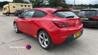 2011 Vauxhall Astra GTC Sport S/S Turbo - 1362cc -petrol - YD12 VOO, 5 former keepers - hpi clear - MOT expired 9.5.25 - 103013 mileage - V5 in office - 2