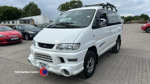 2004 Mitsubishi Delica Chamonix Space gear estate 4x4, V6 auto petrol, 2970cc, 6 seats, imported, NT54 GFE, hpi clear, 2 former keepers, MOT expired 27.7.24, 126012 mileage, V5 in office