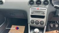 2011 Peugeot 308 Active HDI 5 door hatchback, diesel, manual, 1.6L, 2 former keepers, 99,000miles, dark blue. GS61BSV, hpi clear, MOT 11.9.25, V5 in office - 11