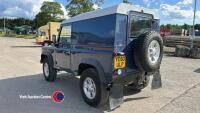 Landrover Defender TD 90 Hard top, YE60 ULP, 2 former keepers, hpi clear, MOT 12.1.26, 97416 mileage, V5 in office - 3
