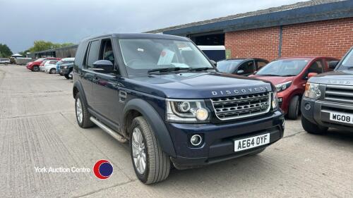 2014 Land Rover Discovery Commercial XS SDV6 auto - AE64 OYF - hpi clear - MOT 13.10.25 - 2 former keepers - green slip only for logbook - New engine last year