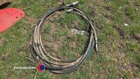 Selection of hydraulic hoses