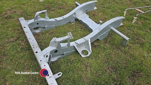 Galvanised Land Rover Defender 90 rear half chassis new old stock