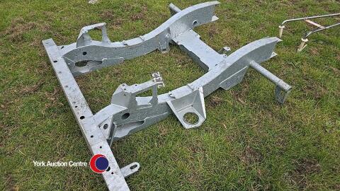 Galvanised Land Rover Defender 90 rear half chassis new old stock
