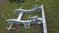 Galvanised Land Rover Defender 90 rear half chassis new old stock - 4