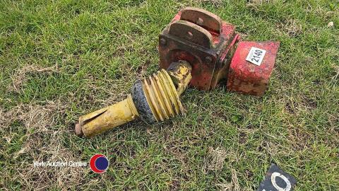 Gearbox for side mount JF forager