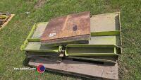 Claas combine header skids - 2