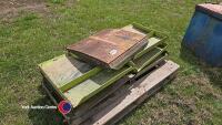 Claas combine header skids - 3