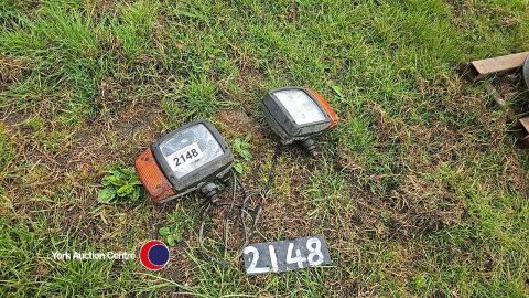 Pair of tractor lights