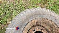 Pair of 10.0/7.5 R15.3 wheels and tyres - 3